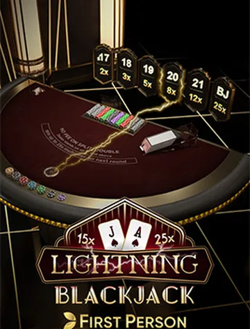 First Person Lightning Blackjack DNT